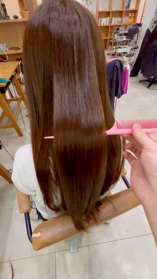 ロング ブリーチ×ストレート ✨️/立山  想太のヘアスタイル