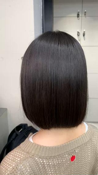 髪質改善ストレートですつやつや素敵♡