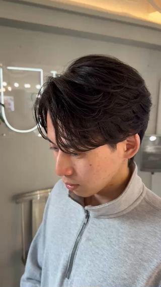 ショート パーマ メンズ 渋谷/メンズ専門 美容師🍚ふみやのヘアスタイル