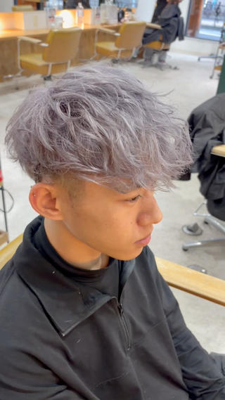 カラー ヘアアレンジ メンズ 《海外ヘア特化》 早川 愛斗のヘアスタイル