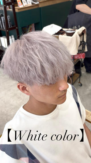 カラー ヘアアレンジ メンズ 《海外ヘア特化》 早川 愛斗のヘアスタイル