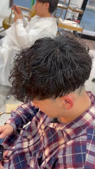 パーマ ヘアアレンジ メンズ 《外国人風ヘア特化》 早川 愛斗のヘアスタイル