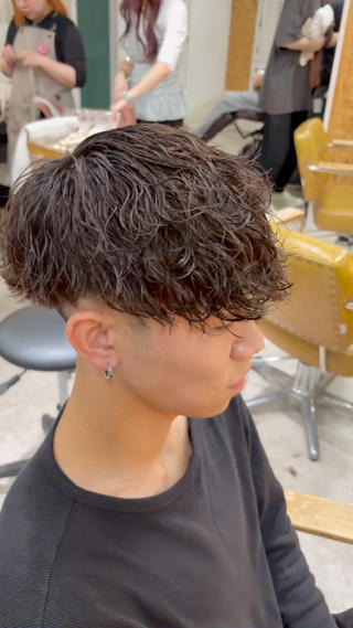 パーマ ヘアアレンジ メンズ 《外国人風ヘア特化》 早川 愛斗のヘアスタイル