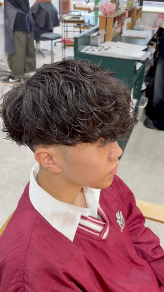 パーマ ヘアアレンジ メンズ 《外国人風ヘア特化》 早川 愛斗のヘアスタイル
