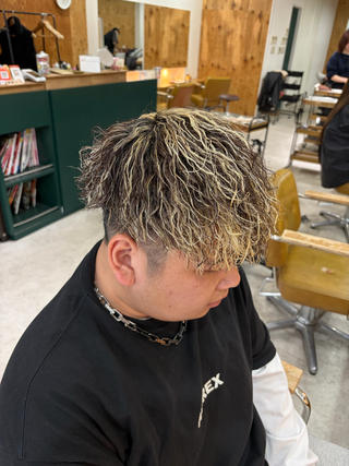 パーマ ヘアアレンジ メンズ 《外国人風ヘア特化》 早川 愛斗のヘアスタイル
