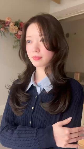 ロング ayu omochaのヘアスタイル