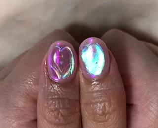 ネイル パラあり！フィルイン 美フォルムのネイルデザイン