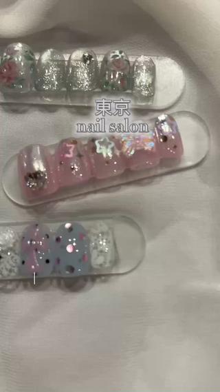 ネイル パラあり！フィルイン 美フォルムのネイルデザイン