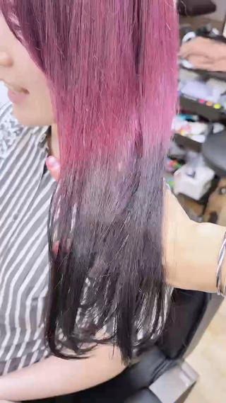 セミロング 大阪 美容師 林のヘアスタイル