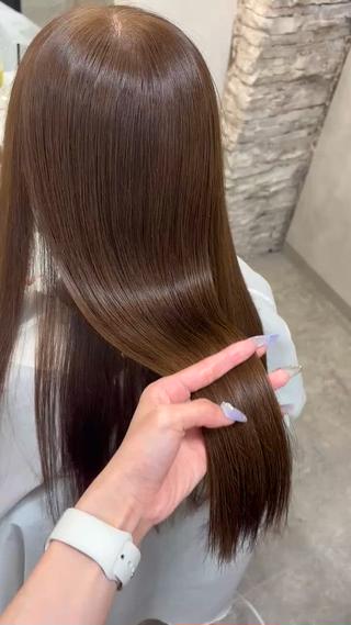 ロング カラー 韓国ヘア♡髪質改善♡ エクステ♡YUKIのヘアスタイル