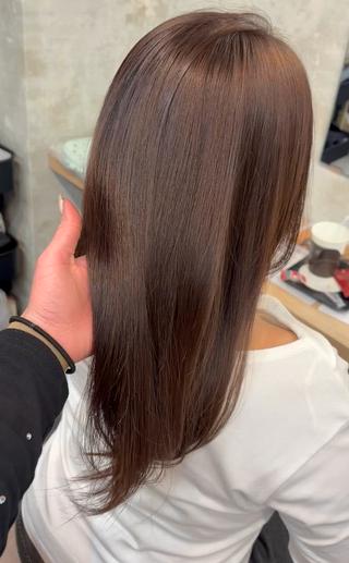 ミディアム 田中 望有のヘアスタイル