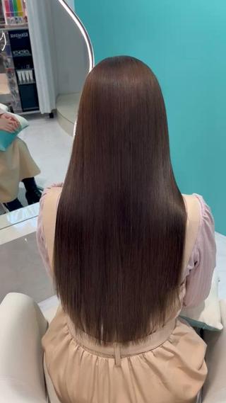ロング カラー Riho♡レイヤー/ 名駅/大人韓国ヘアのヘアスタイル