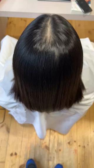 セミロング 佐藤 翔空【艶 カラー/縮毛矯正】のヘアスタイル