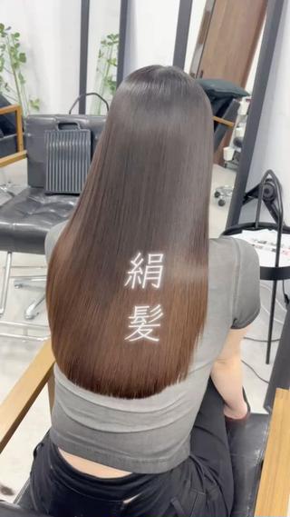 ロング マツダ レンのヘアスタイル