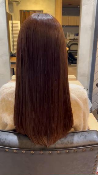 ロング カラー パーマ 💎髪質改善専門 jewel boxのヘアスタイル