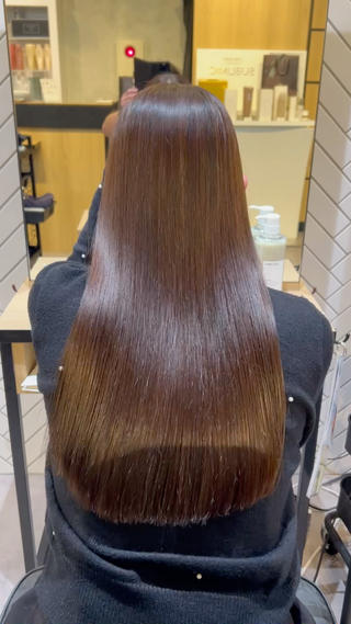 ロング カラー パーマ 💎髪質改善専門 jewel boxのヘアスタイル