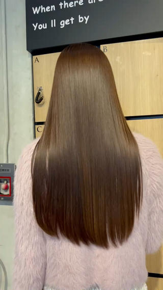 ロング カラー パーマ 💎髪質改善専門 jewel boxのヘアスタイル