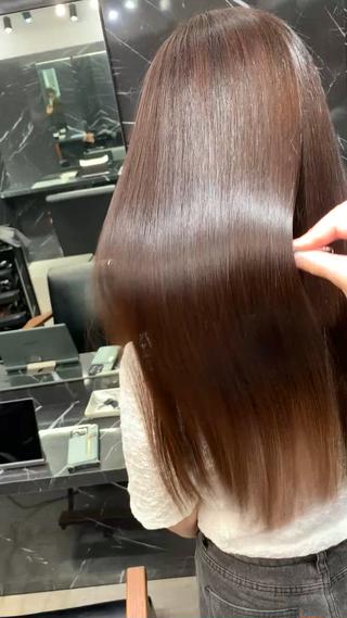 ロング 大西 魁知のヘアスタイル