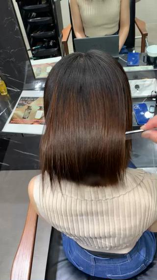 ミディアム 大西 魁知のヘアスタイル