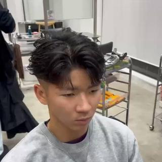 #フェザーパーマ