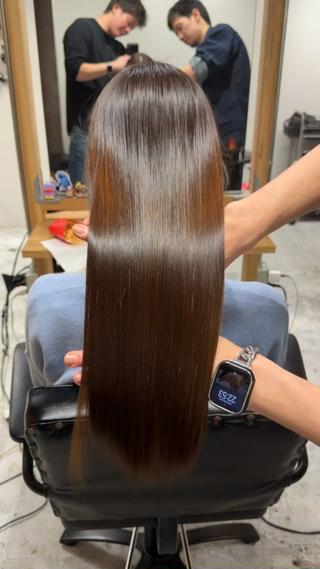 セミロング 大西 翔のヘアスタイル