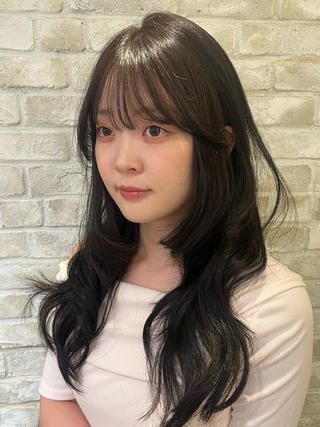 韓国風レイヤーカット 
