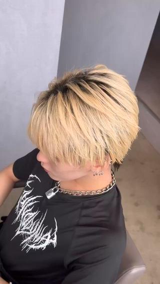 ヘアアレンジ メンズ ダイチ 札幌美容師のヘアスタイル