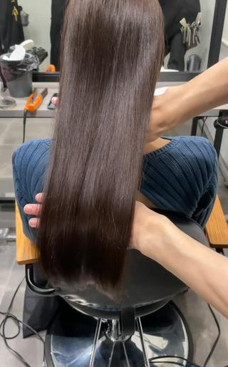 ロング 黒染め落とし メンズミディアムのヘアスタイル