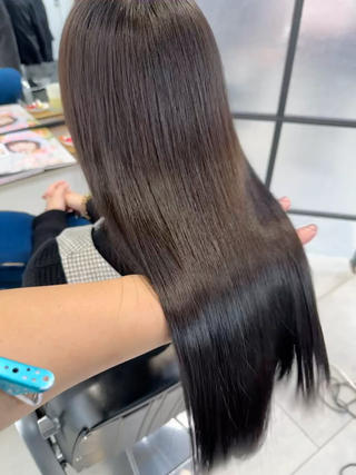 ロング カラー 湘南パーマ髪質改善 職人　HIROKIのヘアスタイル
