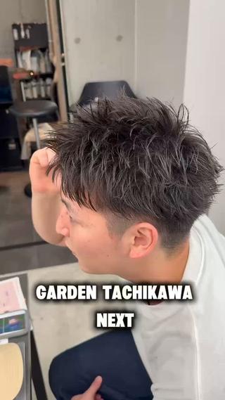 メンズ Hikaru艶カラー /メンズカットのヘアスタイル