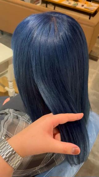 セミロング カラー 🫟メンズスタイル 特化型マナ🫟のヘアスタイル
