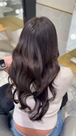 こっくりBrown color + system treatment  