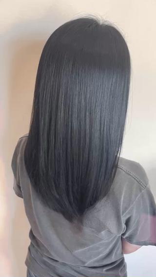 セミロング 🍓スダユキナ🍓 髪質改善水素カラーのヘアスタイル