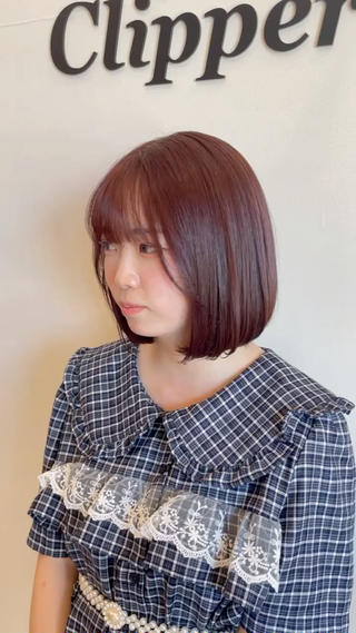 ミディアム 🍓スダユキナ🍓 髪質改善水素カラーのヘアスタイル