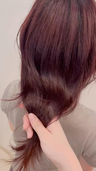 セミロング 🍓スダユキナ🍓 髪質改善水素カラーのヘアスタイル
