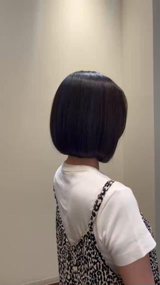 ショート かねこ けんせいのヘアスタイル