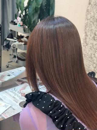 セミロング 大矢 歩武のヘアスタイル