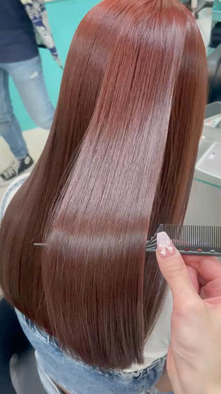 color in 髪質改善トリートメント
