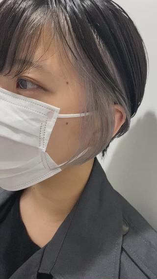 ショート hair salonのヘアスタイル