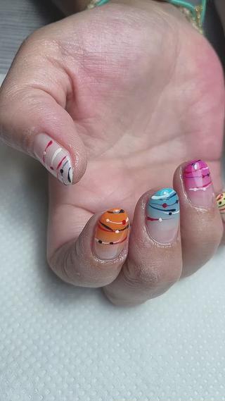水風船ヨーヨーネイル 