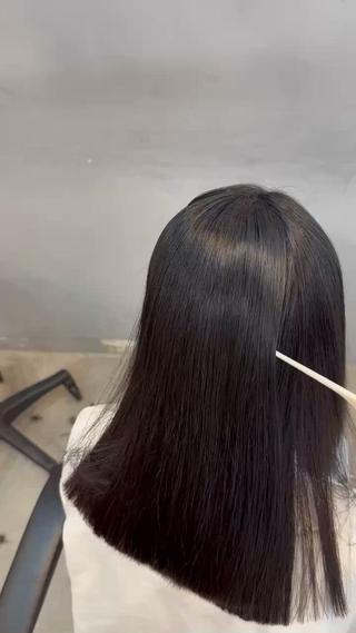 ミディアム パーマ 髪質改善・艶カラー HIROTOのヘアスタイル