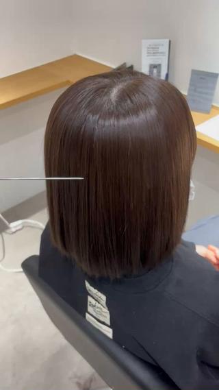 髪質改善ストレート