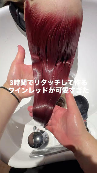 カラー 🧡色落ちまで2度 楽しめる🧡ヨシキのヘアスタイル