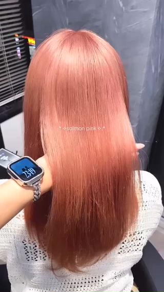 カラー 大阪梅田カラーカット モデル募集中🦋サヤのヘアスタイル