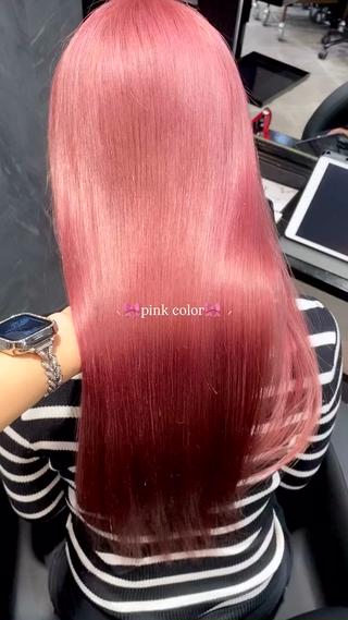 カラー 大阪梅田カラーカット モデル募集中🦋サヤのヘアスタイル