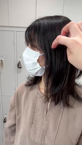 ミディアム レイヤーカット ✨平野志織のヘアスタイル