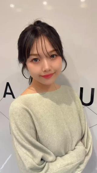 セミロング カラー 1日1名様 限定のヘアスタイル