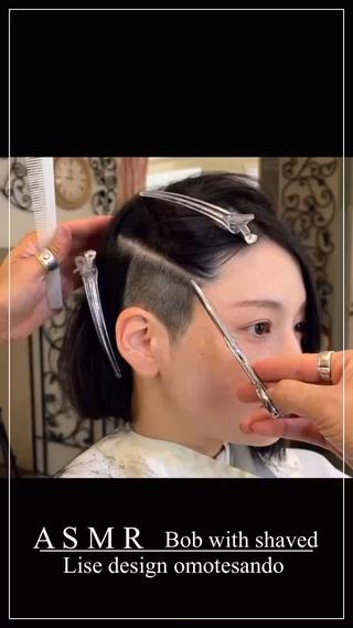 ショート カラー パーマ ヘアアレンジ メンズ 表参道Lise おおいしおりのその他イメージ