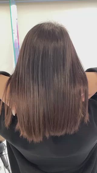 髪質改善ストレート 