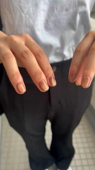 ネイル 🤎Two ERI🤎のネイルデザイン